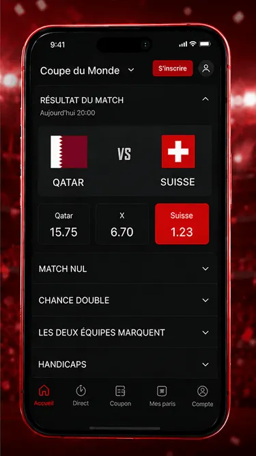 World Cup Bet: Suisse Screenshot